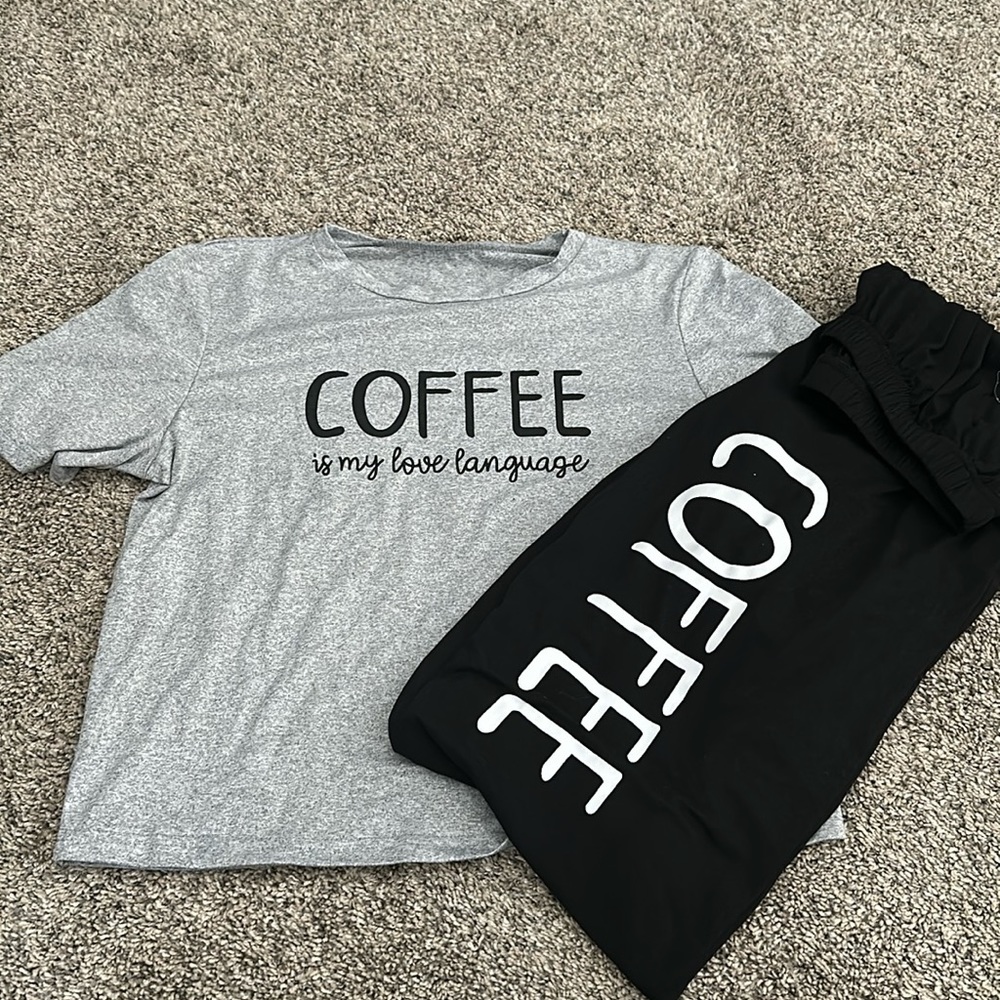 Pajamas Joggers and Tee
